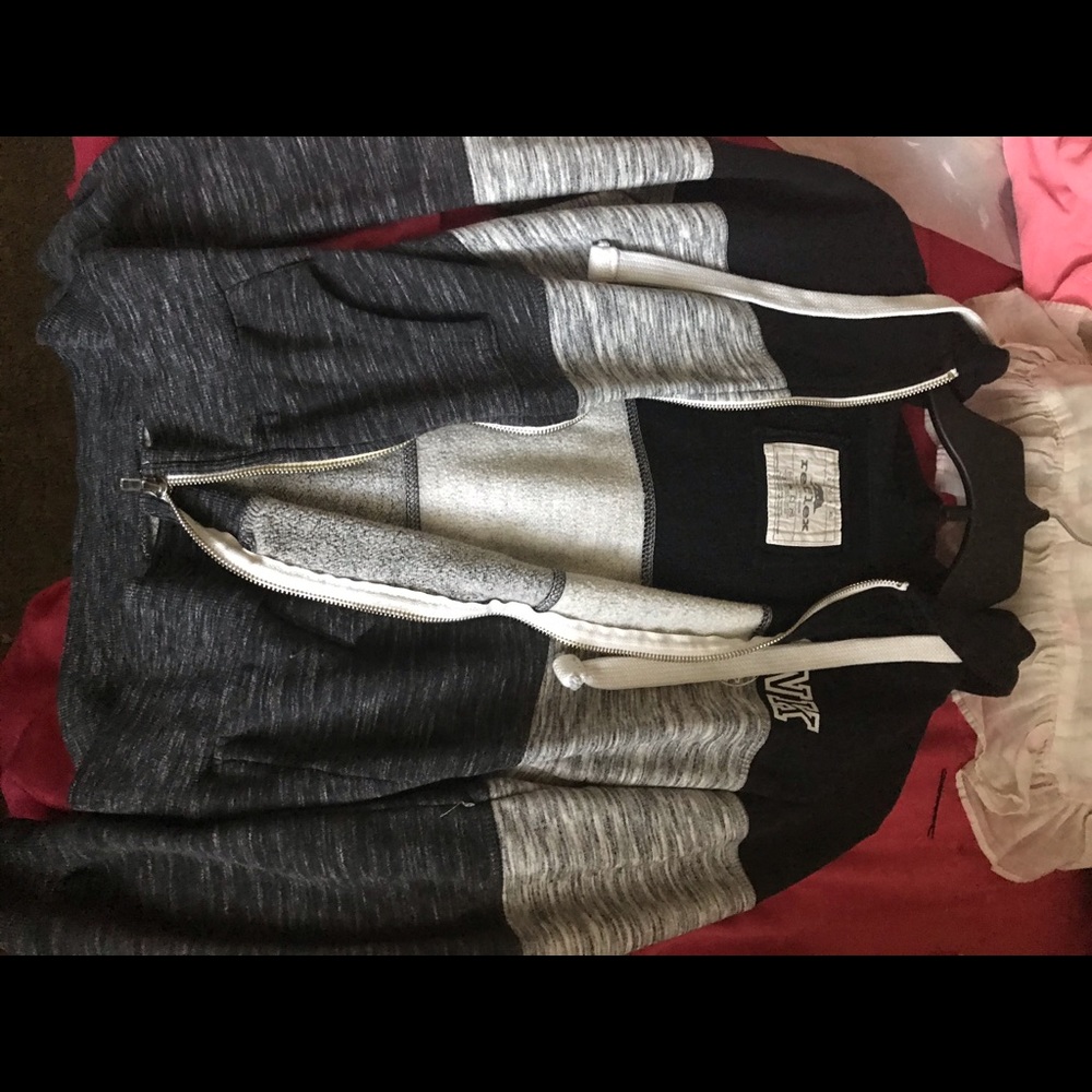 Pink Zip- up hoodie